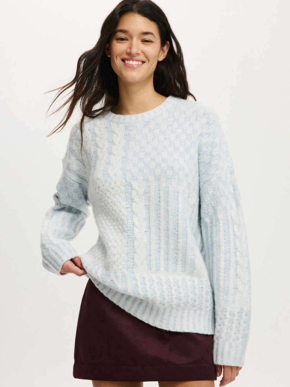 COTTON ON Luxe Crew Sweater